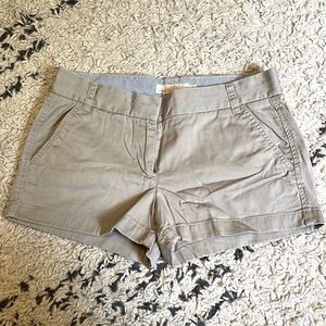 J. Crew chino shorts women’s size 8